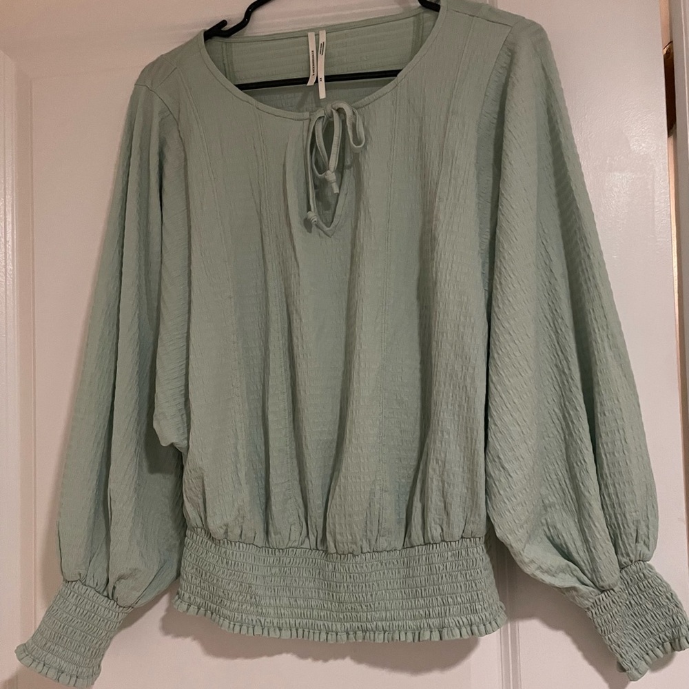 Anthropologie Blouse - Mint Green, XS